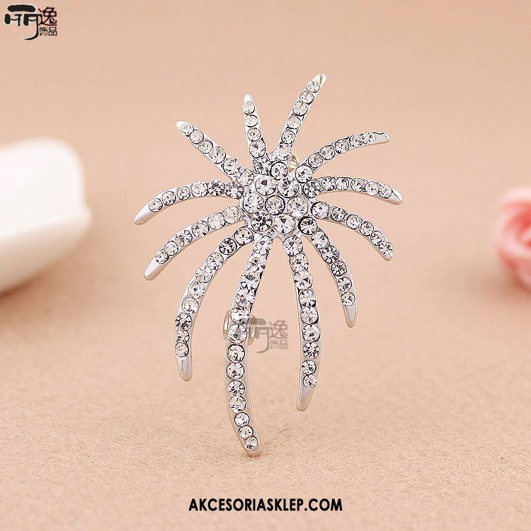Broszki Damskie Agrafka Corsage Rhinestone Damska Sweter Tanie