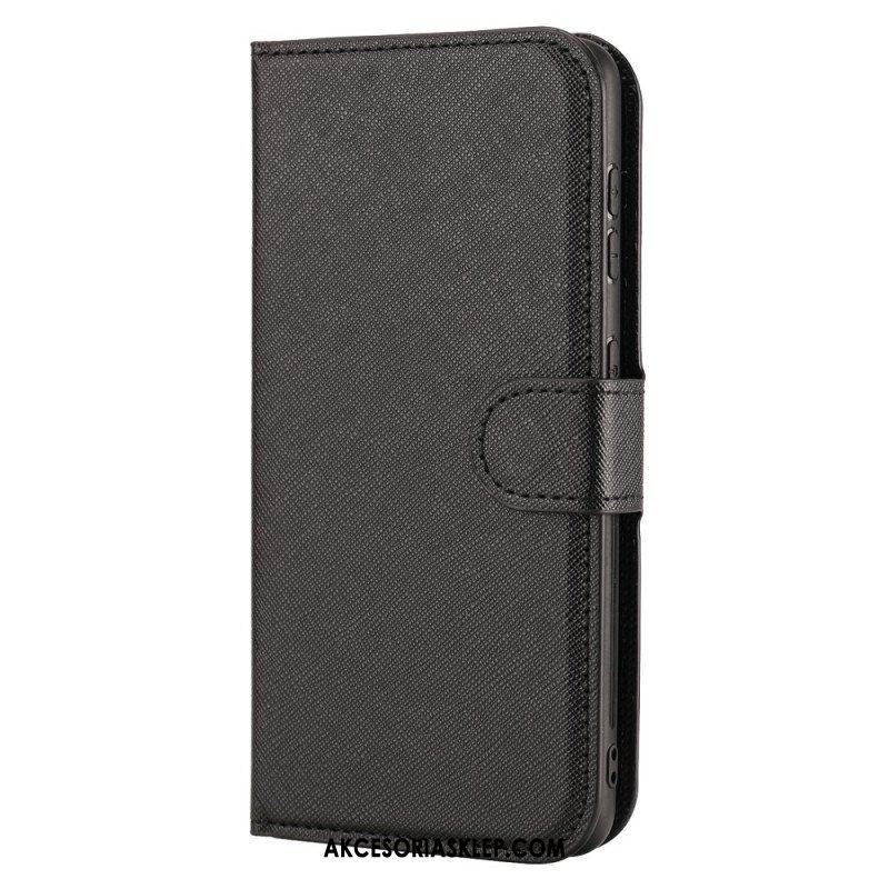 Etui Etui Folio do Samsung Galaxy S22 5G Teksturowane Z Możliwością Odpięcia