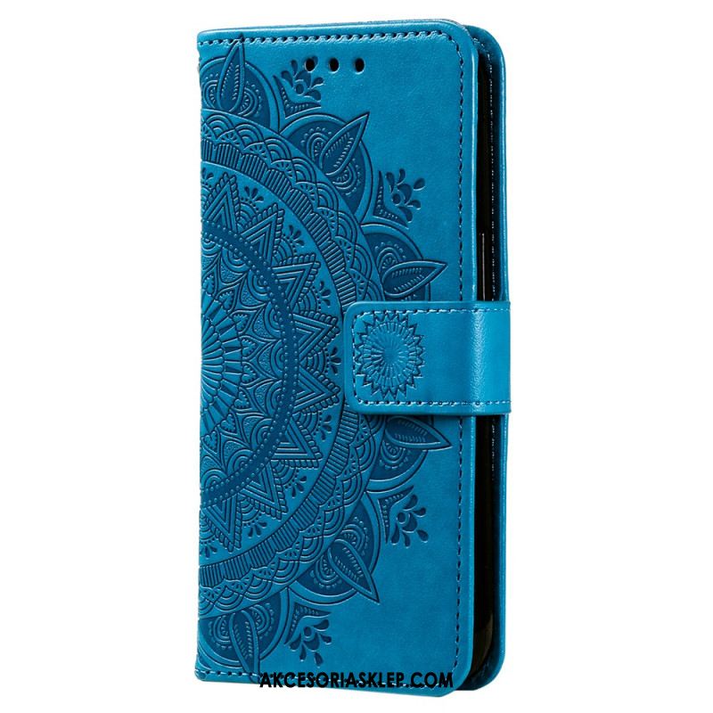 Etui Folio Do Xiaomi 14 Pro Mandala Słońce Z Paskiem