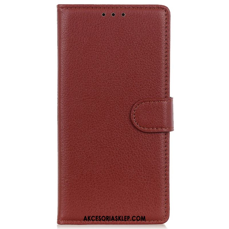 Etui Folio Do Xiaomi 14 Pro Tradycyjna Sztuczna Skóra