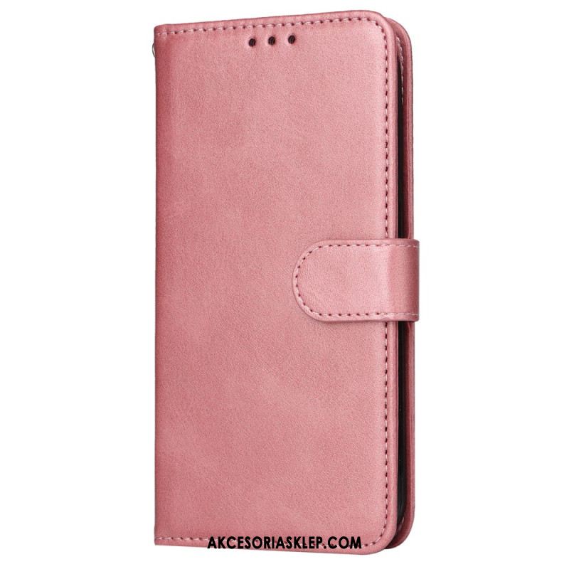 Etui Folio Do Xiaomi Redmi Note 13 5g Wysokiej Klasy Pasek