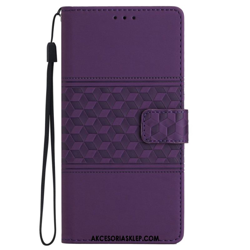 Etui Folio Do iPhone 16 Pro Max Fryz Z Paskiem