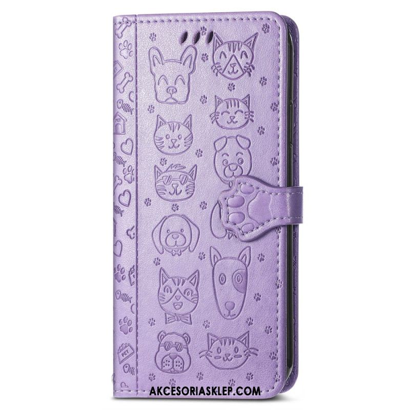 Etui Folio Huawei Pura 70 Psy I Koty Etui Ochronne