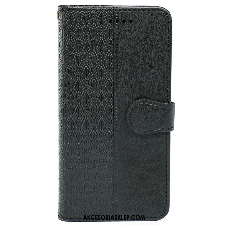 Etui Folio Oppo Reno 12 5g Fryz Poziomy