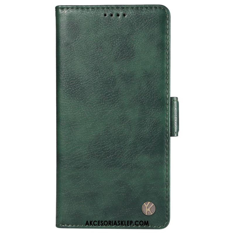 Etui Folio Oppo Reno 12 Pro 5g Vintage Yikatu Etui Ochronne
