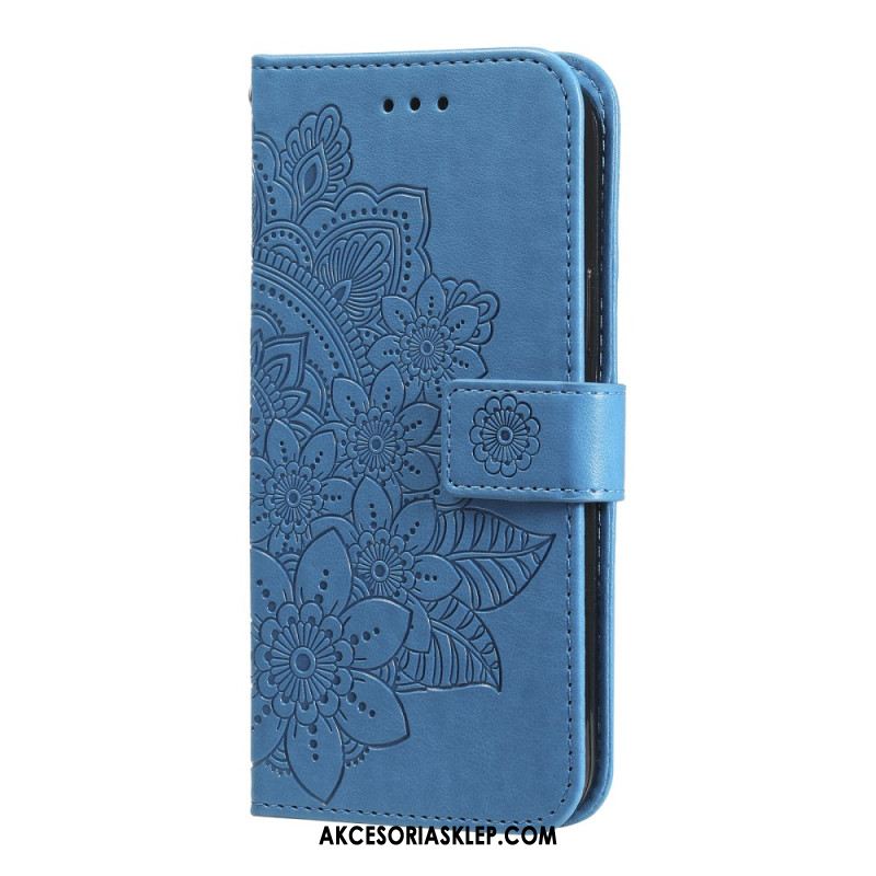 Etui Folio Oppo Reno 12f 5g Druk Mandali Etui Ochronne