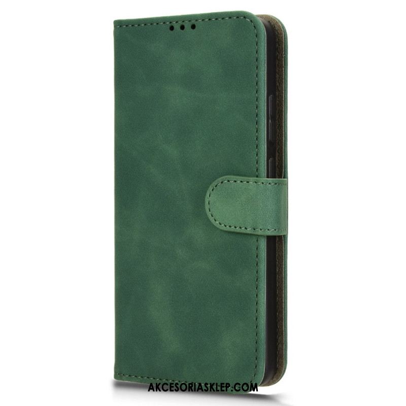 Etui Folio Oppo Reno 12f 5g Styl Zamszu