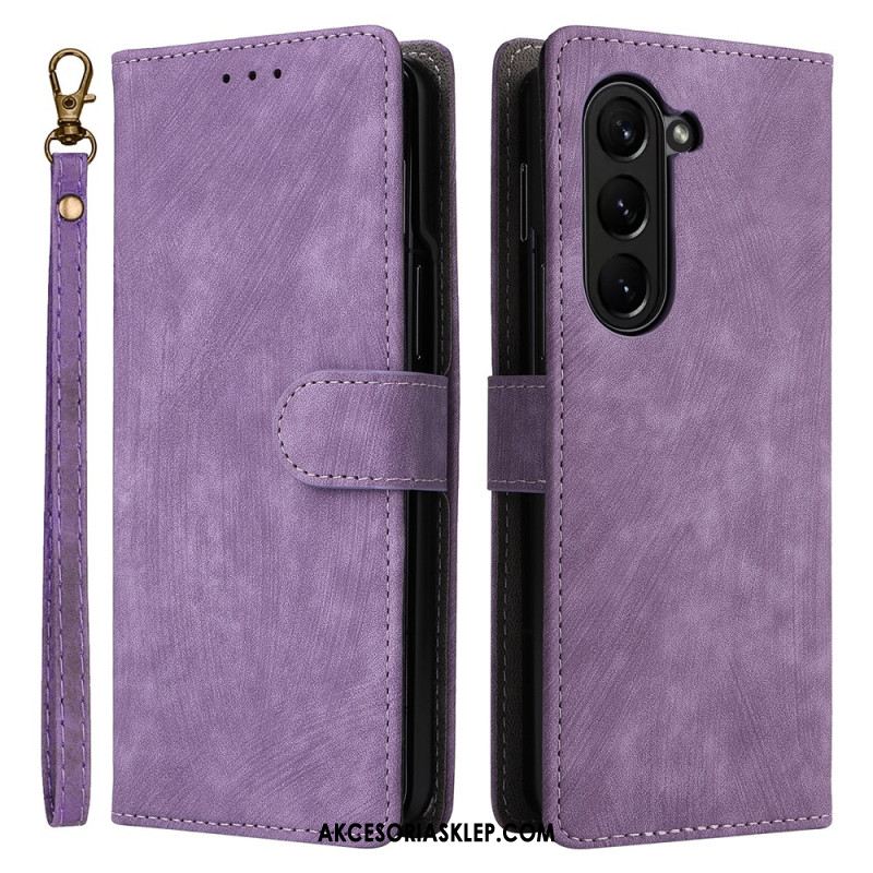 Etui Folio Samsung Galaxy Z Fold 5 Klasyczny Rfid