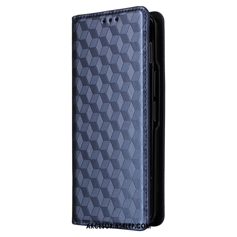 Etui Folio Samsung Galaxy Z Fold 6 Wzór Rombu