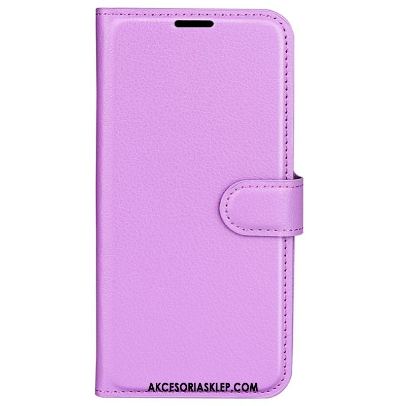 Etui Folio Sony Xperia 10 Vi Sztuczna Skóra Liczi Etui Ochronne