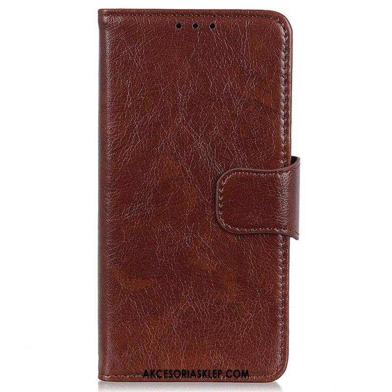 Etui Folio Xiaomi 14 Pro Dwoina Skóra Nappa Etui Ochronne