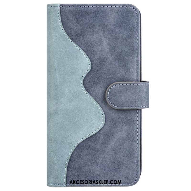 Etui Folio Xiaomi Redmi Note 13 4g Konstrukcja Dwukolorowa