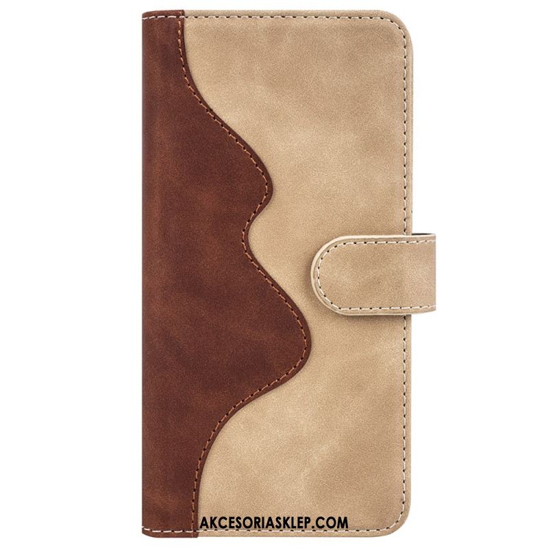 Etui Folio Xiaomi Redmi Note 13 Pro 4g Konstrukcja Dwukolorowa