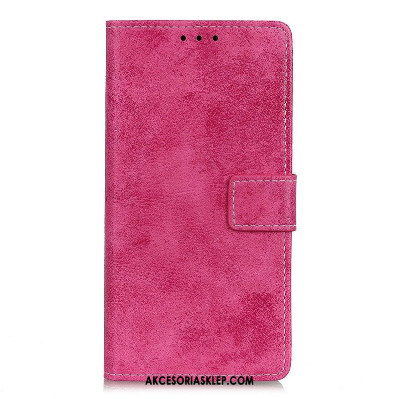 Etui Folio do Asus Zenfone 8 Sztuczna Skóra W Stylu Vintage