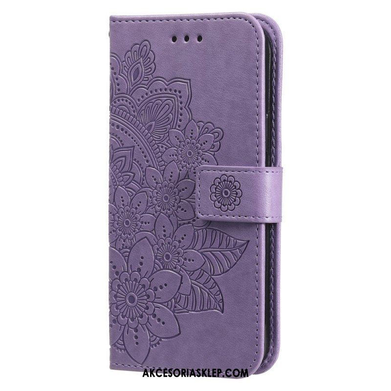 Etui Folio do Google Pixel 6 Kwiatowa Mandala