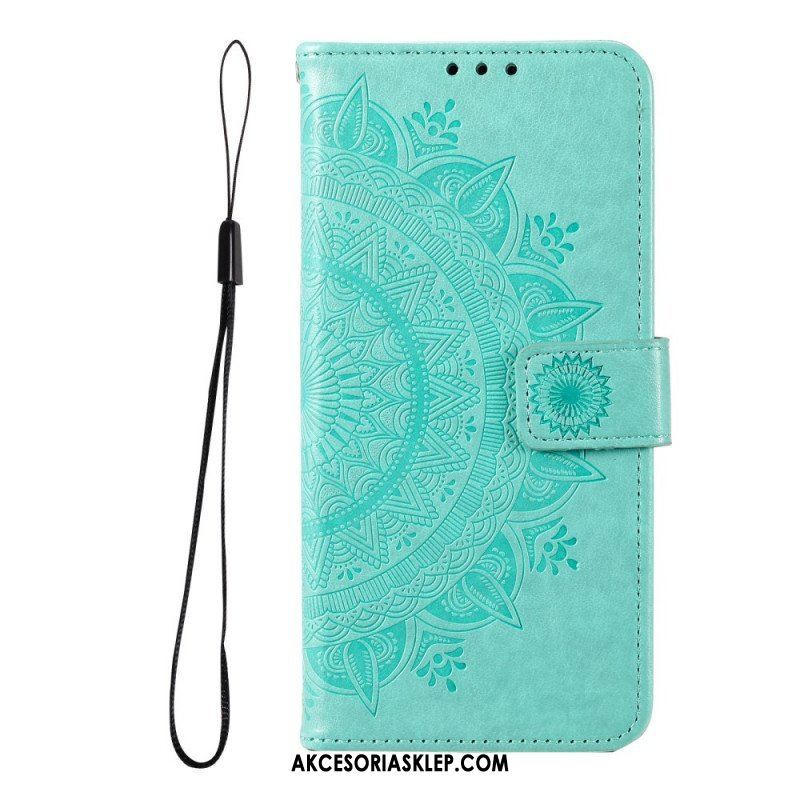 Etui Folio do Google Pixel 6 Mandala Słońca