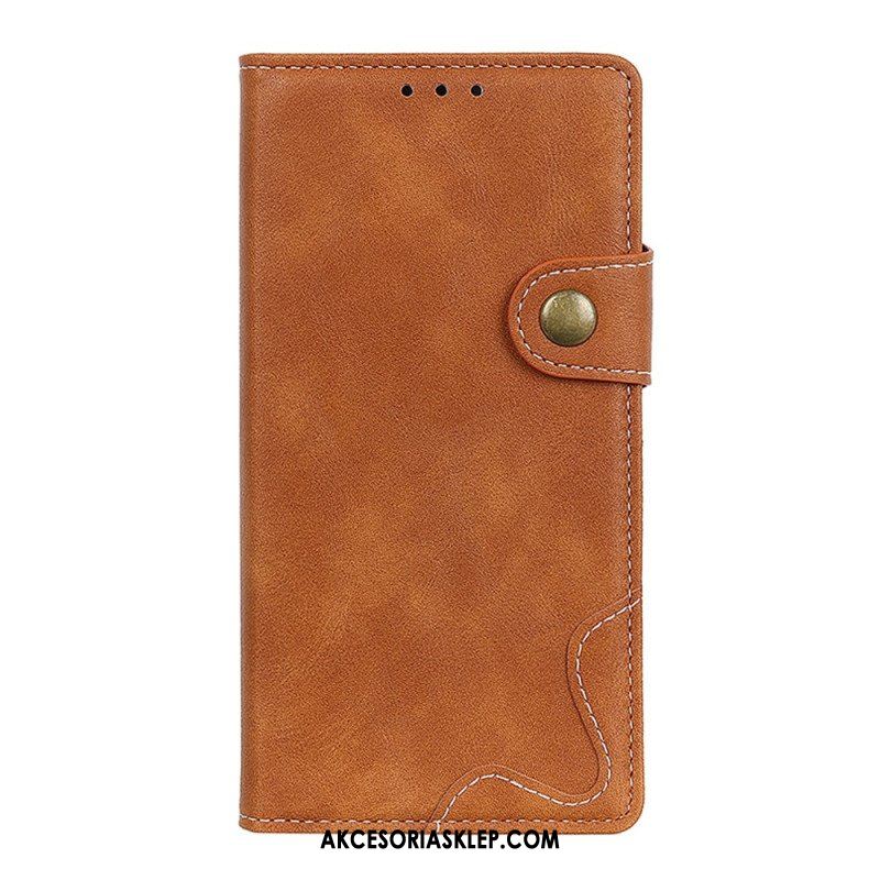 Etui Folio do Google Pixel 7 Pro Tekstura Tkaniny