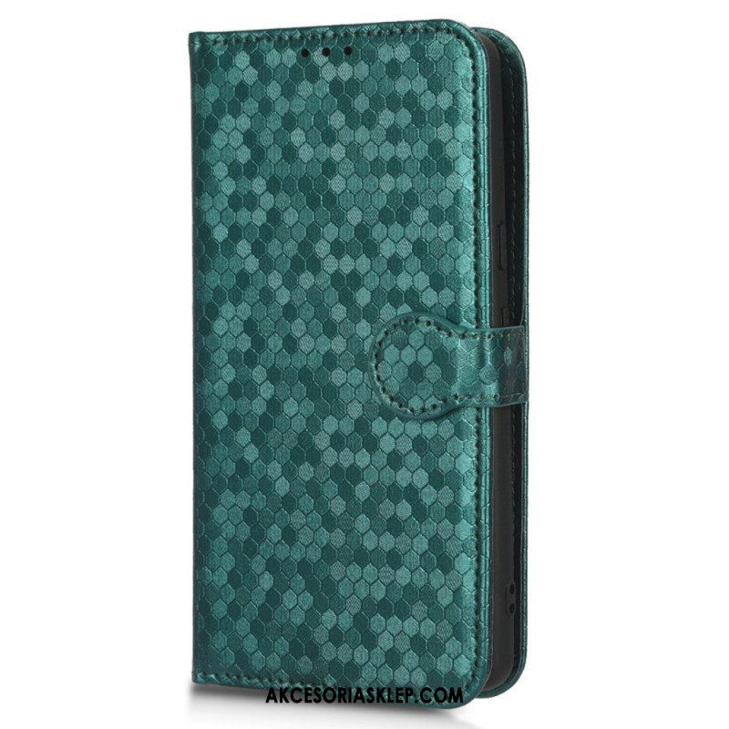 Etui Folio do Google Pixel 7 Pro z Łańcuch Stylizowany Efekt Skóry W Stylu Vintage