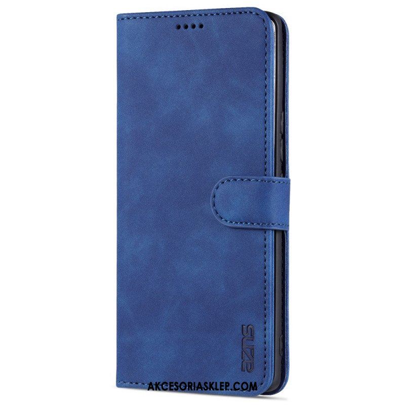 Etui Folio do Honor 50 Efekt Skóry Azns