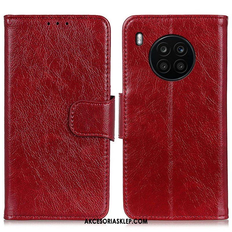 Etui Folio do Honor 50 Lite Dwoina Skóry Nappa