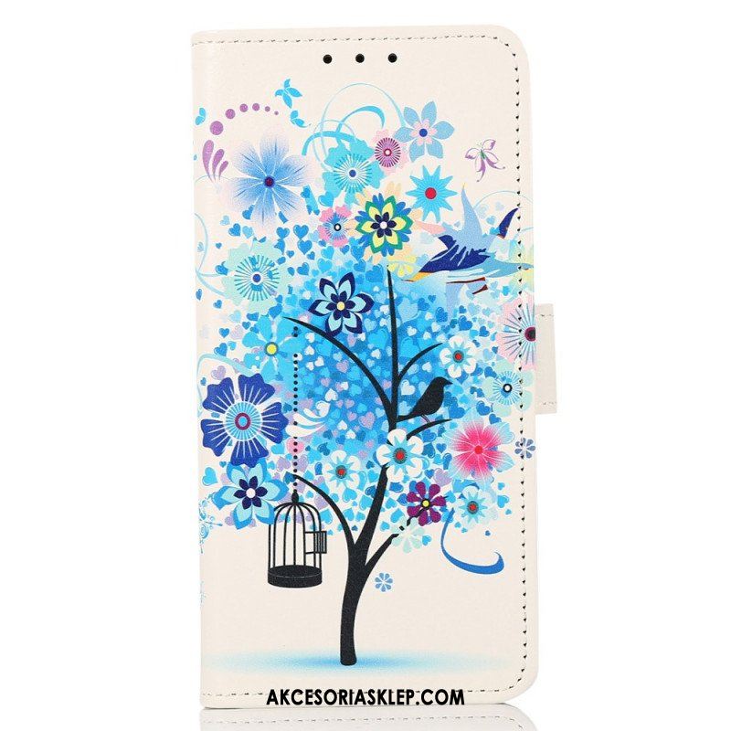 Etui Folio do Honor 50 Pro Pro Flower Tree