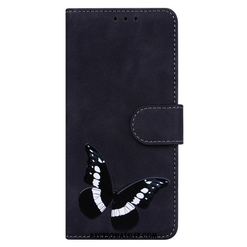 Etui Folio do Honor Magic 5 Lite Projekt Motyla