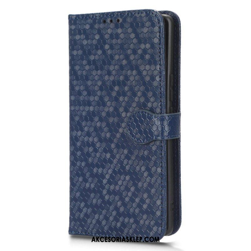 Etui Folio do Honor Magic 5 Lite z Łańcuch Wzór 3d Na Ramiączkach