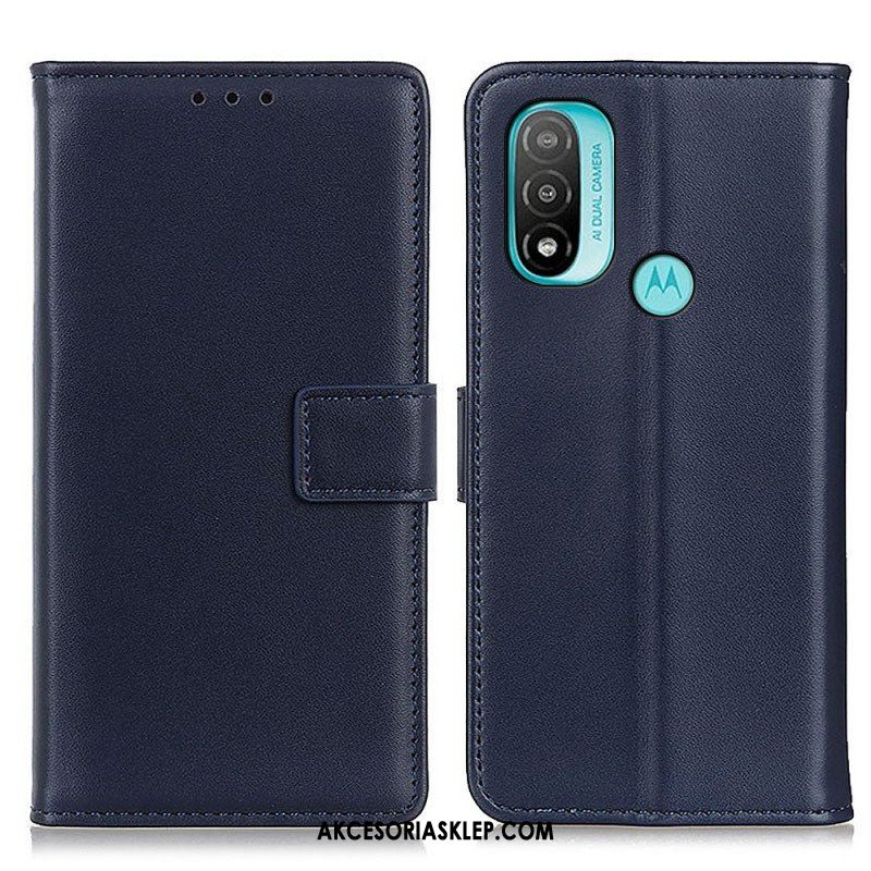 Etui Folio do Moto E40 / E30 / E20 Zwykła Sztuczna Skóra