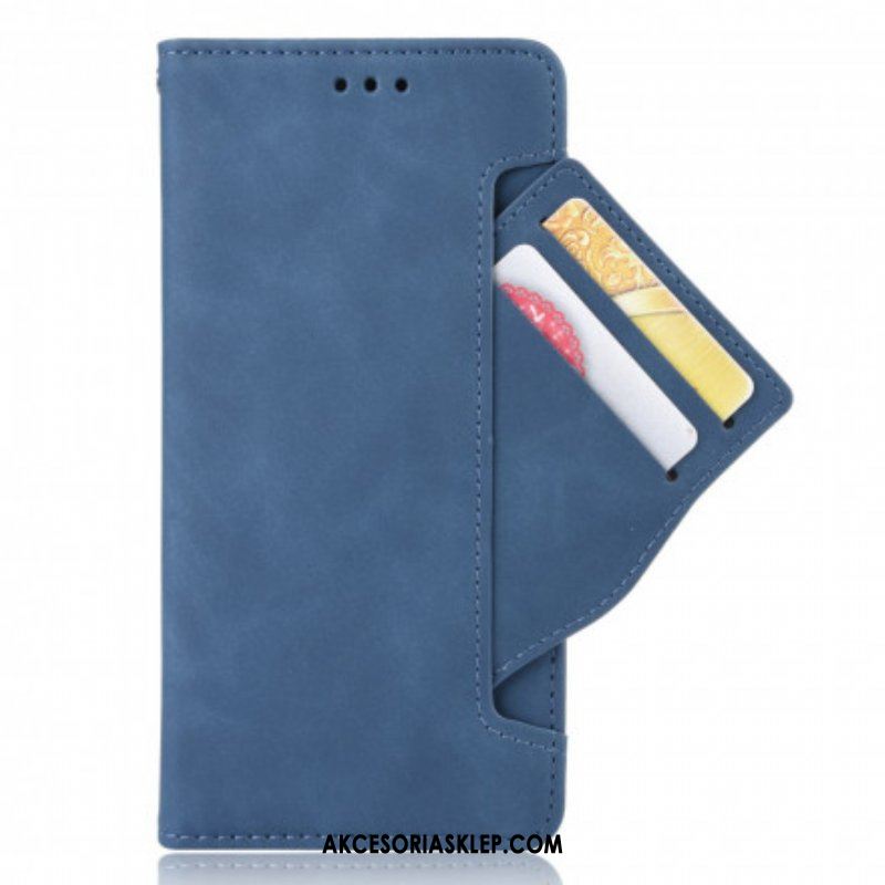 Etui Folio do Moto G100 Wielokartowa Klasa Premier