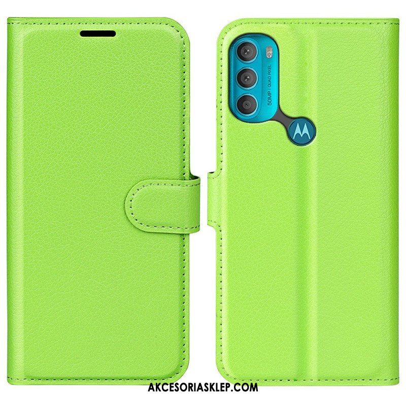 Etui Folio do Moto G71 5G Klasyczny