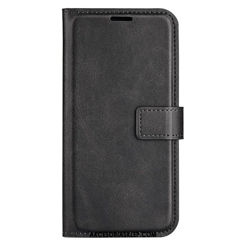 Etui Folio do Moto G73 5G Efekt Skóry