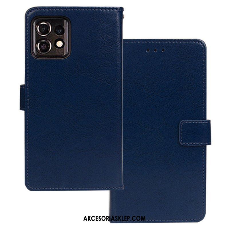Etui Folio do Motorola Edge 40 Pro Skórzany Styl Idewei