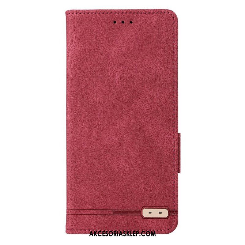 Etui Folio do OnePlus 10 Pro 5G Luksusowa Finezja