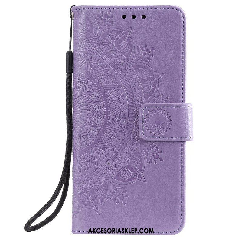 Etui Folio do OnePlus Nord 2 5G Mandala Słońca