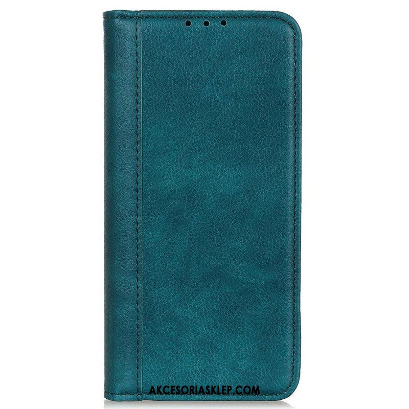 Etui Folio do OnePlus Nord 2T 5G Dwoina Skóry