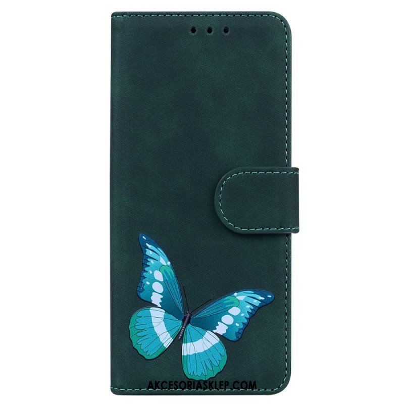 Etui Folio do OnePlus Nord CE 2 5G Dyskretny Motyl