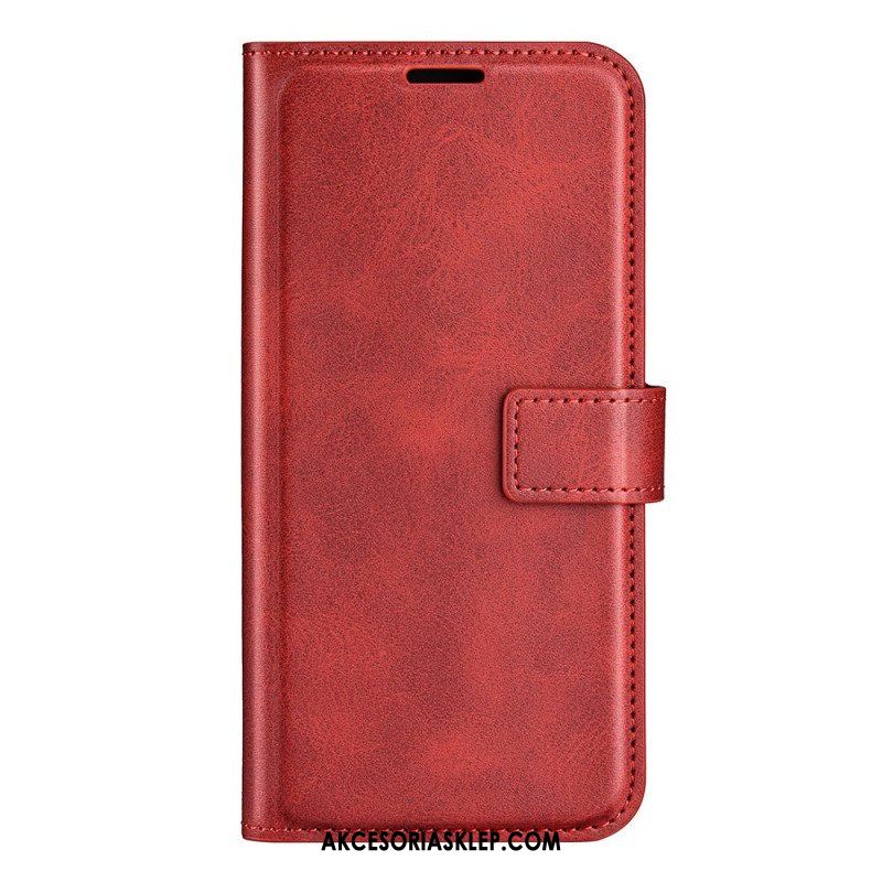 Etui Folio do OnePlus Nord CE 2 5G Garbowana Sztuczna Skóra
