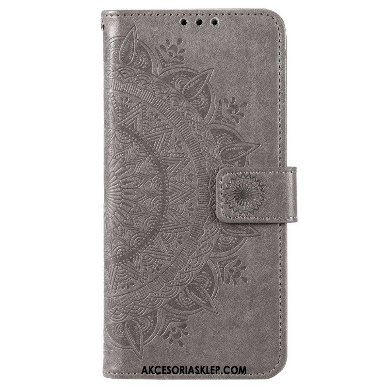 Etui Folio do OnePlus Nord CE 2 5G Kwiatowa Mandala