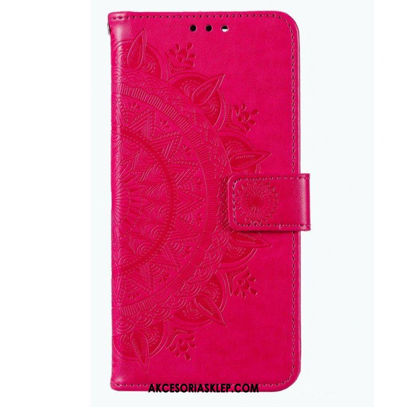 Etui Folio do OnePlus Nord CE 2 5G Kwiatowa Mandala