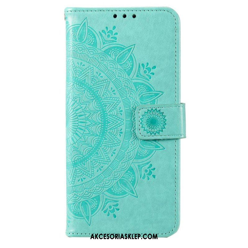 Etui Folio do OnePlus Nord CE 2 5G Kwiatowa Mandala