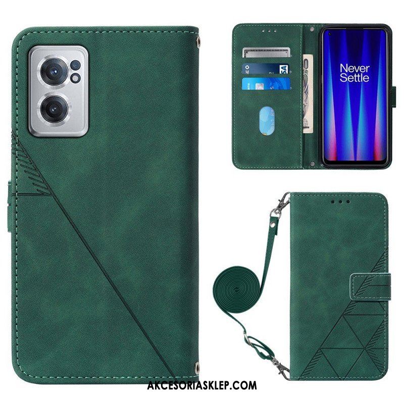 Etui Folio do OnePlus Nord CE 2 5G Torebka Yb Imecrinting