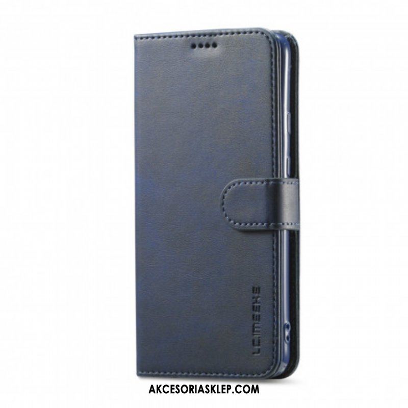 Etui Folio do Oppo A15 Lc.imeeke Efekt Skóry