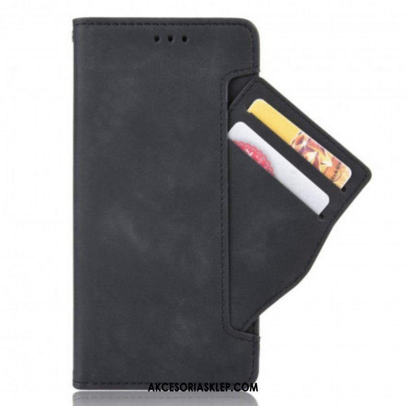 Etui Folio do Oppo A15 Wielokartowa Klasa Premier