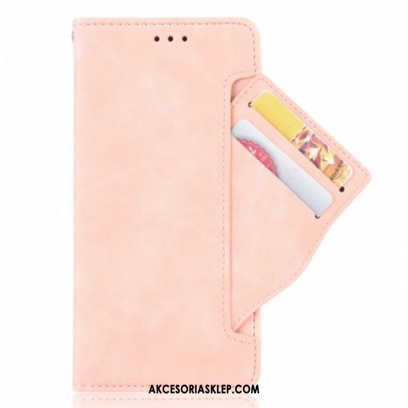 Etui Folio do Oppo A15 Wielokartowa Klasa Premier