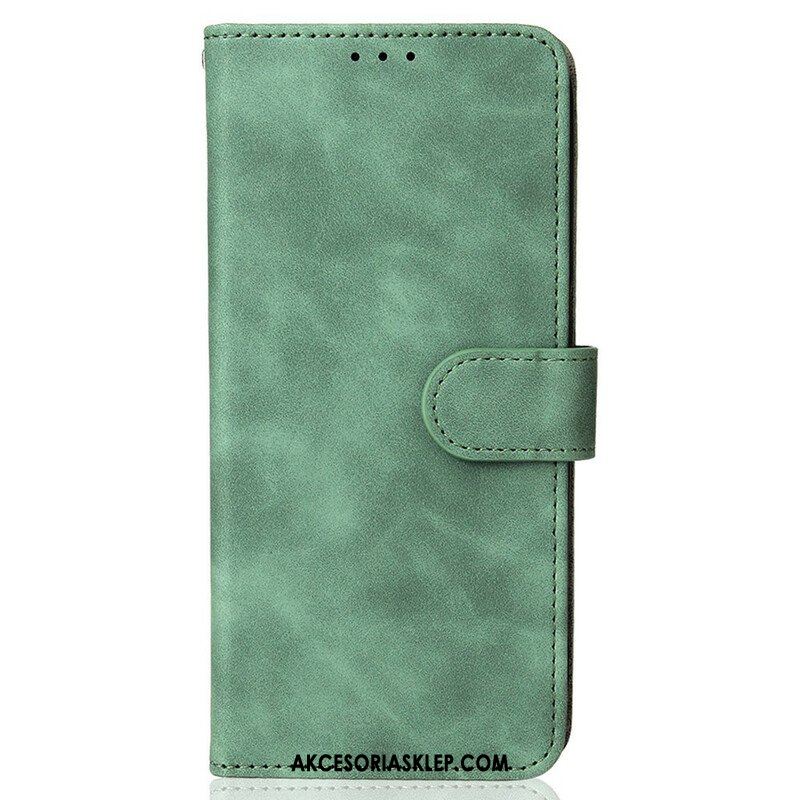 Etui Folio do Oppo A16 / A16s Dotyk Skóry