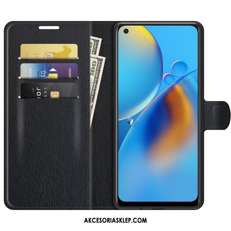 Etui Folio do Oppo A74 4G Klasyczny