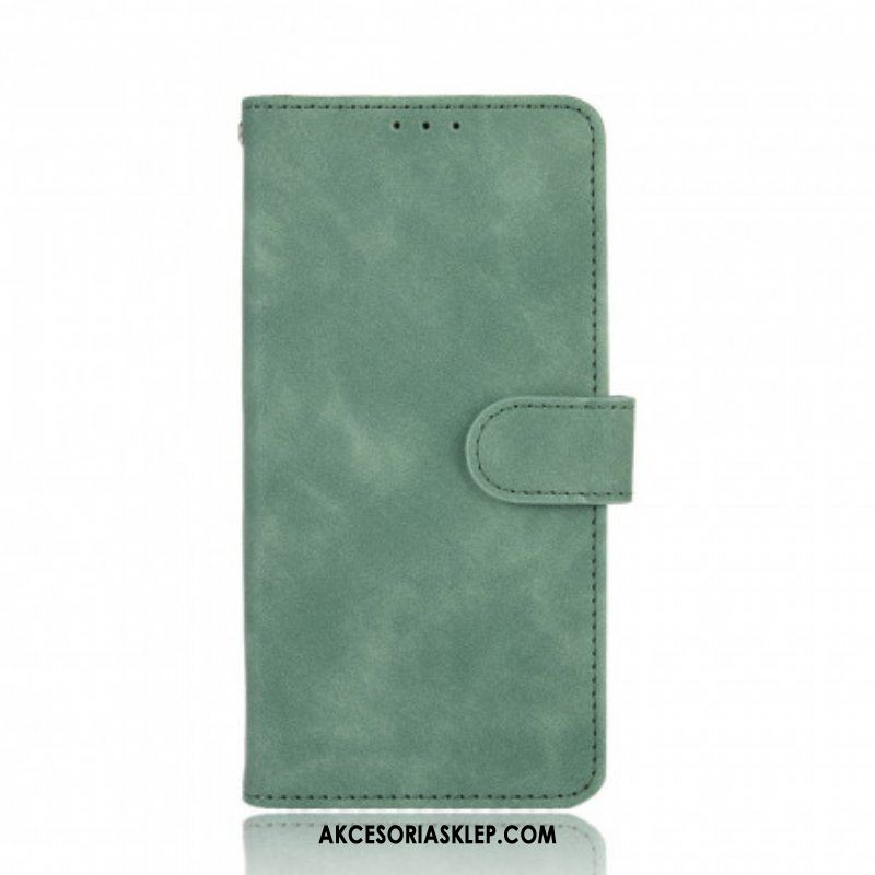 Etui Folio do Oppo A94 5G Dotyk Skóry