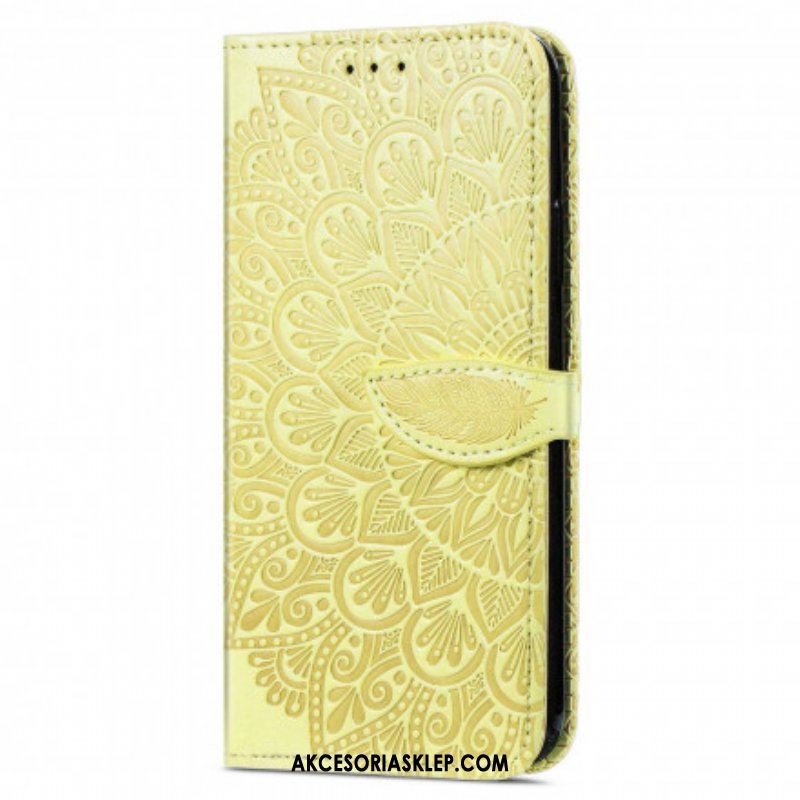 Etui Folio do Oppo A94 5G Plemienne Liście