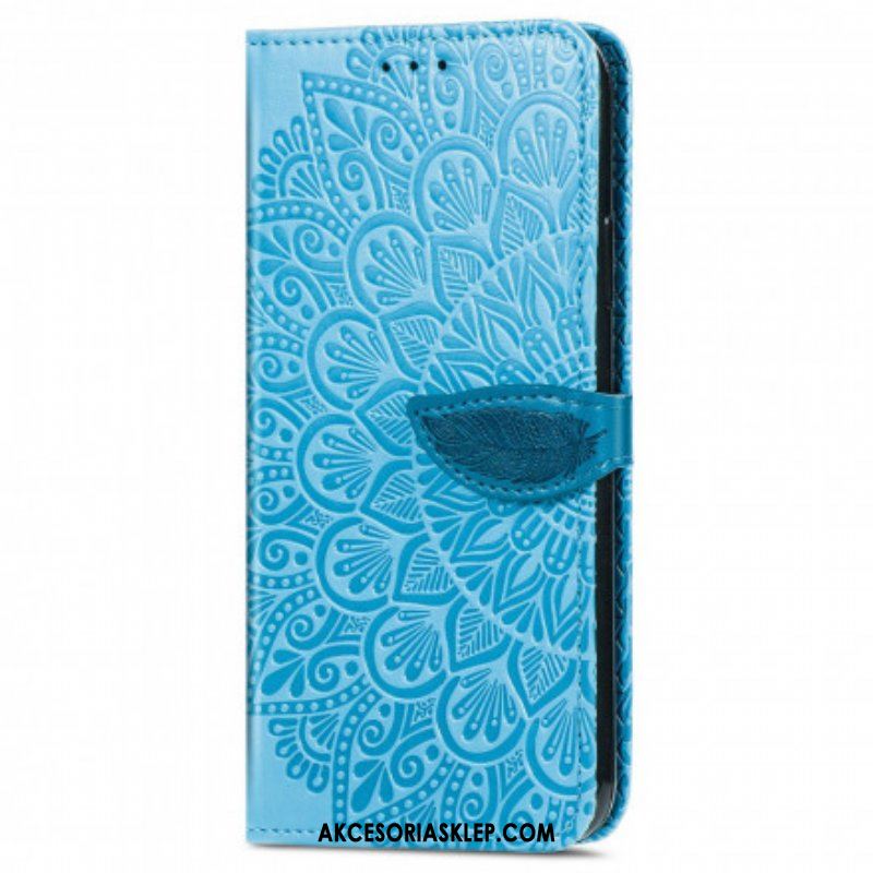 Etui Folio do Oppo A94 5G Plemienne Liście