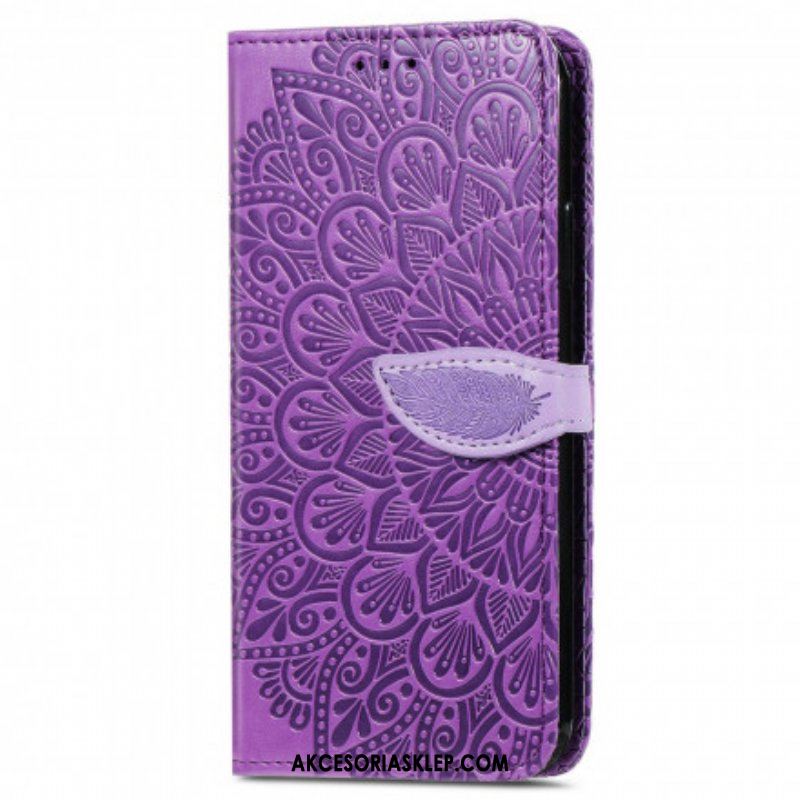 Etui Folio do Oppo A94 5G Plemienne Liście